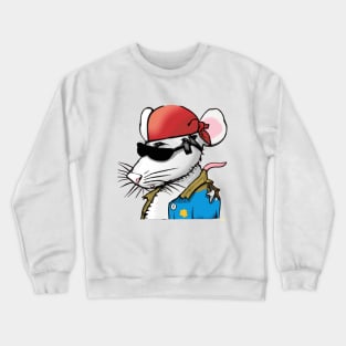 Moto Crewneck Sweatshirt